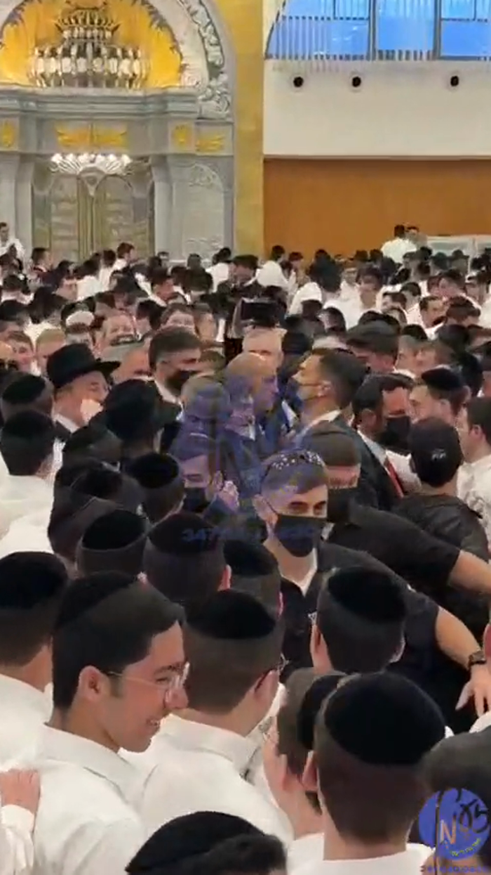 ירושלים - דער פרעזידענט פון ארגענטינע האוויער מילע