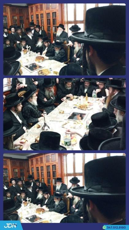 שמחת הווארט פון החתן בן האדמו"ר מתולדות מרדכי מיט 