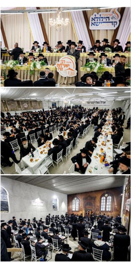 קערעסטיר - ערשטע בילדער: תפילת מעריב אין די נייע ג