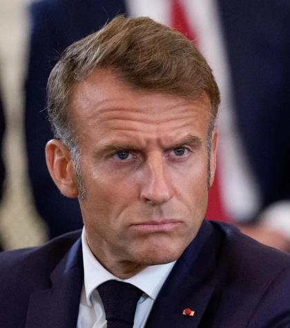 פראנצויזישער פרעזידענט עמאנואל מאקרון זאגט אז בייד