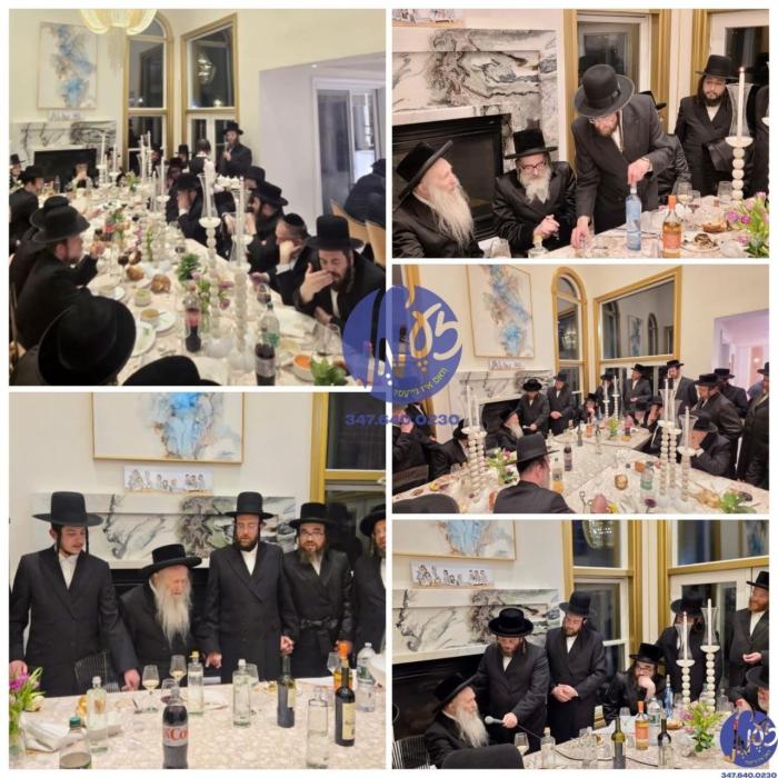 מאנסי - סעודת הילולא לע״נ הרה"ק ר׳ ישעי'לע מקערעסט