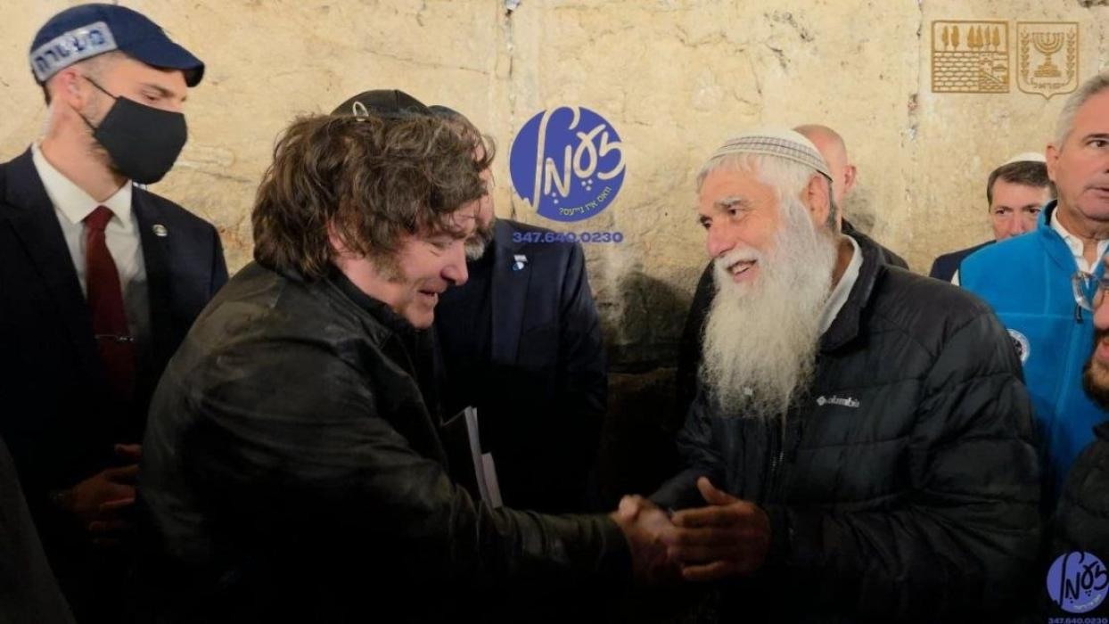 ירושלים - נעכטן נאכט האט דער ארגענטינער פרעזידענט 