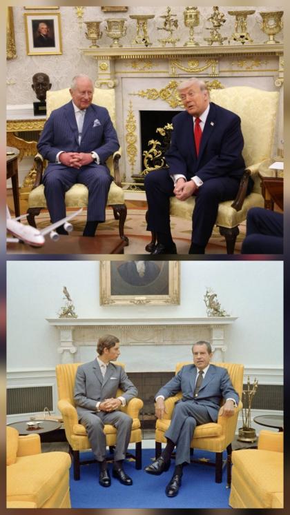 50 יאר א חילוק!

קעניג טשארלס באזוכט די פאראייניגט