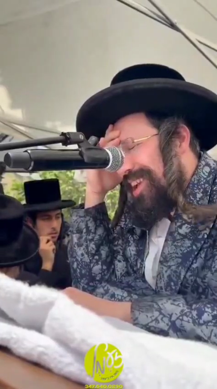 פתח תקווה - הארצרייסנדע דברי הספד פון האדמו"ר ממעז