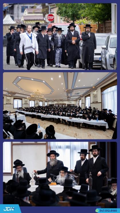 האדמו"ר מסאטמאר ביים מסיבת לחיים אינעם נאסטאלגישן 
