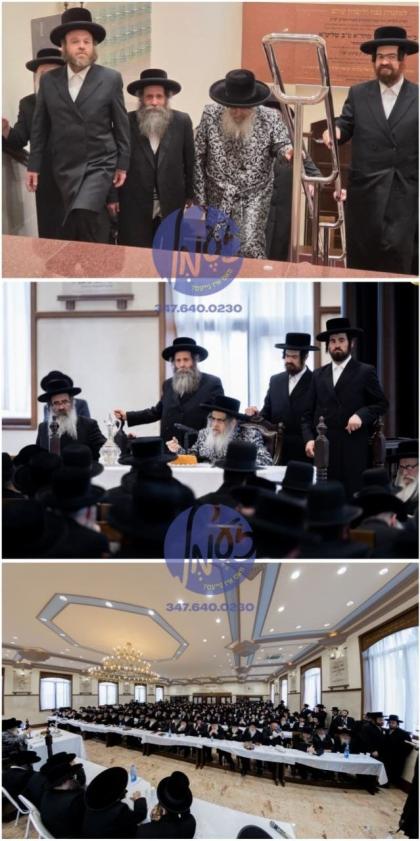 סיגוט - האדמו"ר מסאטאר ביי א מסיבת לחיים אינעם שוה