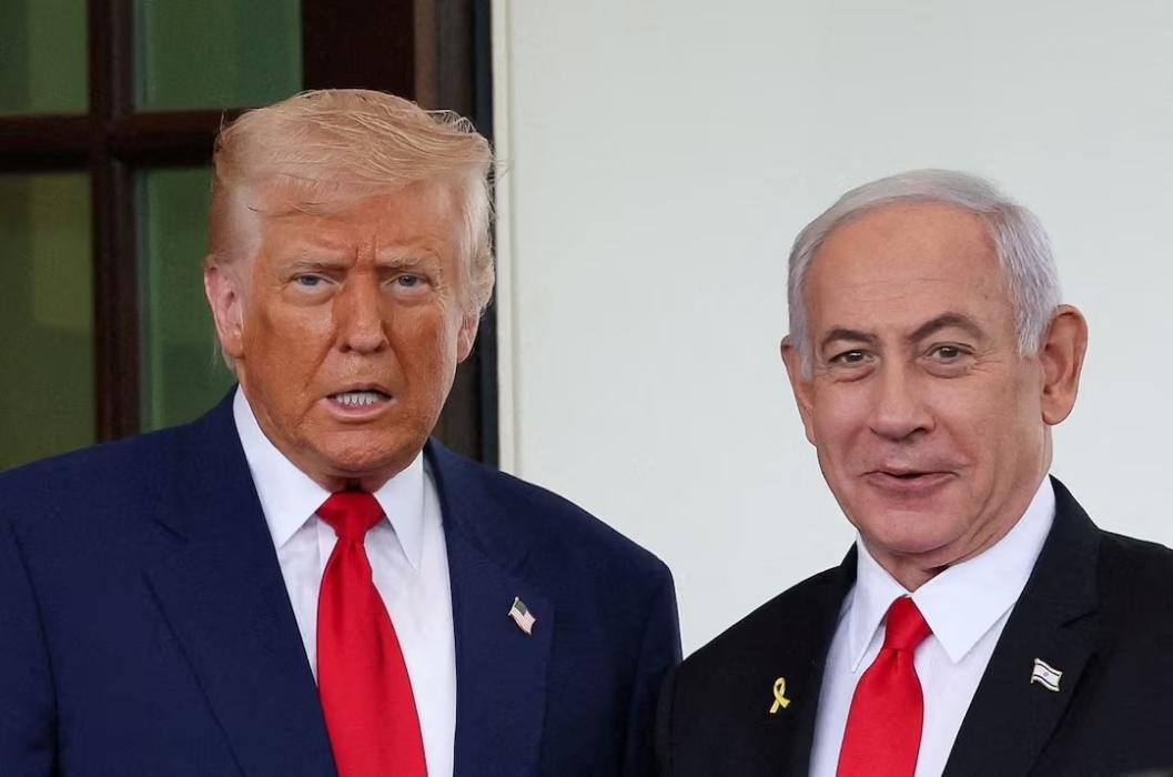 אמעריקאנער פרעזידענט טראמפ האט גערעדט טעלעפאניש מי