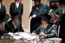האדמו"ר מקרעטשניף סיגוט וומסב''ג שליט"א בביקור בקו
