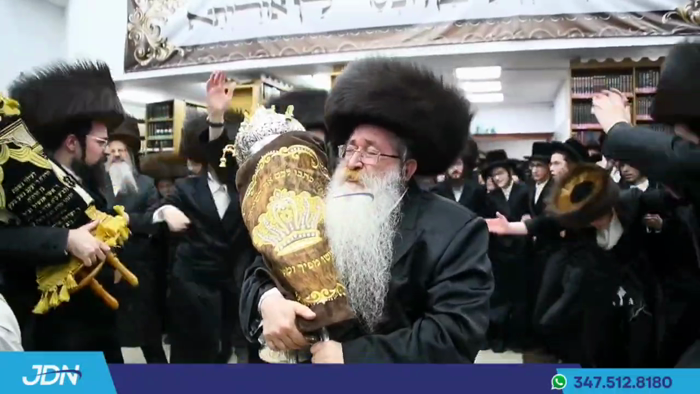 הכנסת ספר תורה צו ביהמ"ד סקולען אין בני ברק