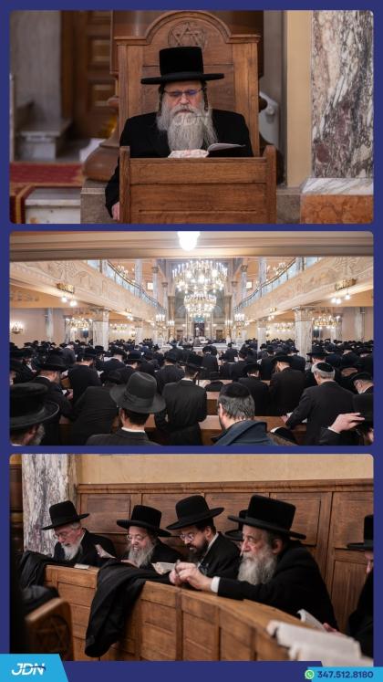 עצרת תפילה אין די אוסטען שול אין אנטווערפן, אין לי