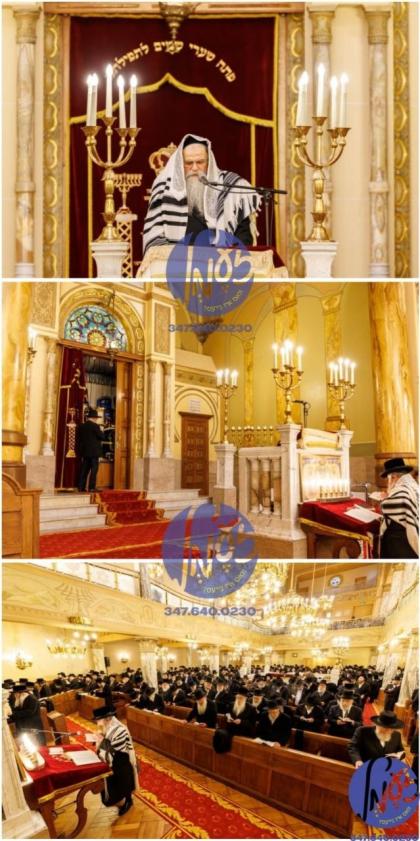 אנטווערפן - גרויסארטיגע עצרת תפילה היינט אין די או