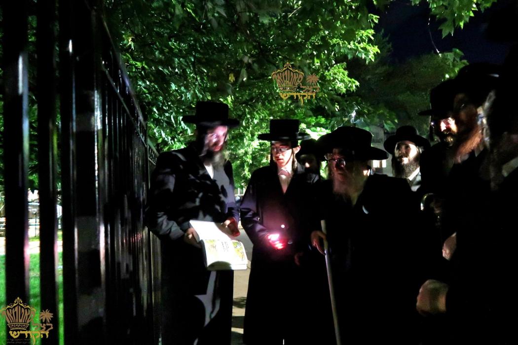 🌴בצל הקודש🌴 
רבינו שליט"א ביים מקיים זיין מצות שיל