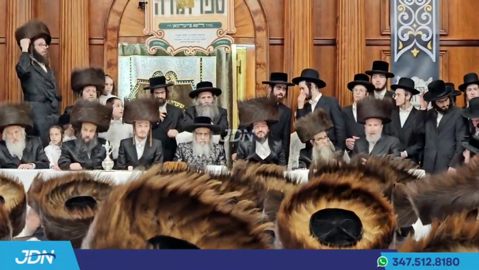 הכנסת ספר תורה צו תלמוד תורה סאטמאר אין בארא פארק,
