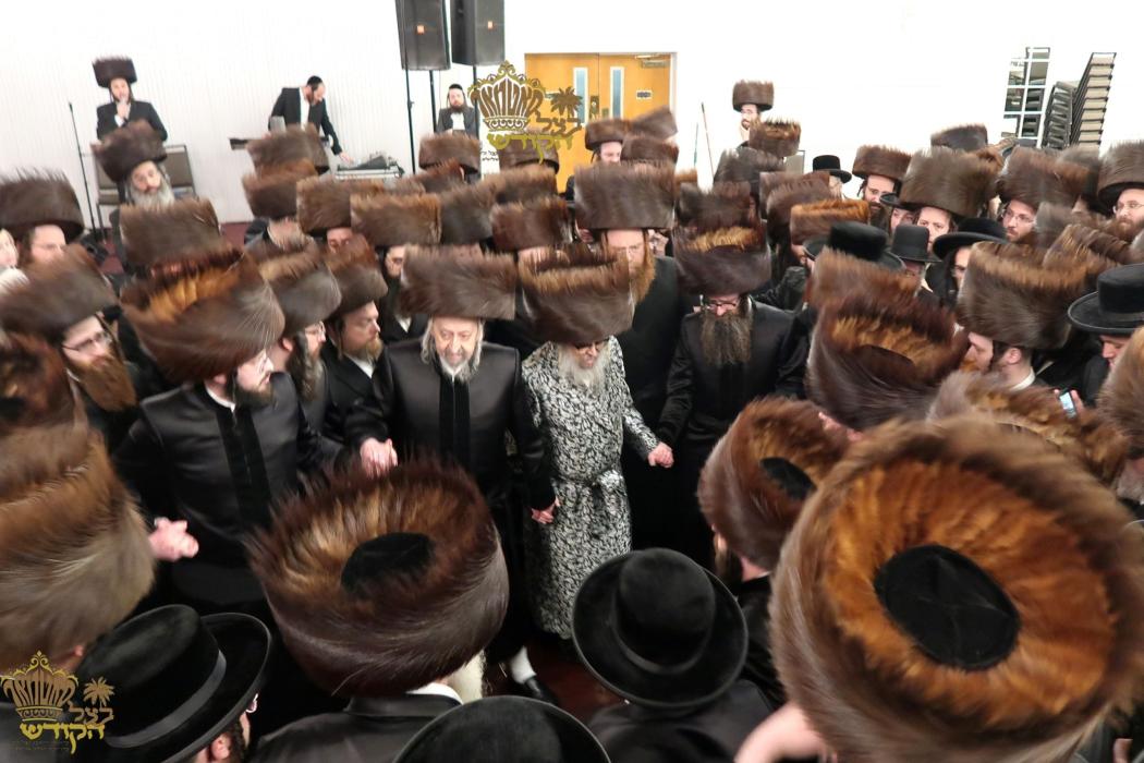 🌴בצל הקודש🌴
רבינו שליט"א ביים שמחת החתונה פון נכד 