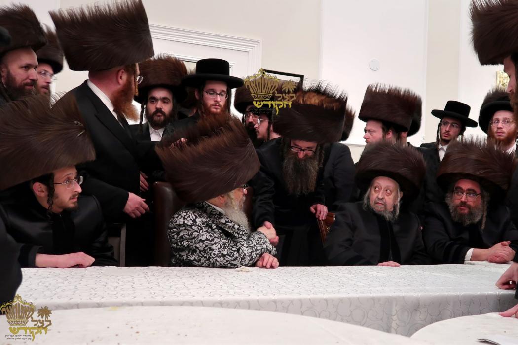 🌴בצל הקודש🌴
רבינו שליט"א ביים שמחת החתונה פון נכד 