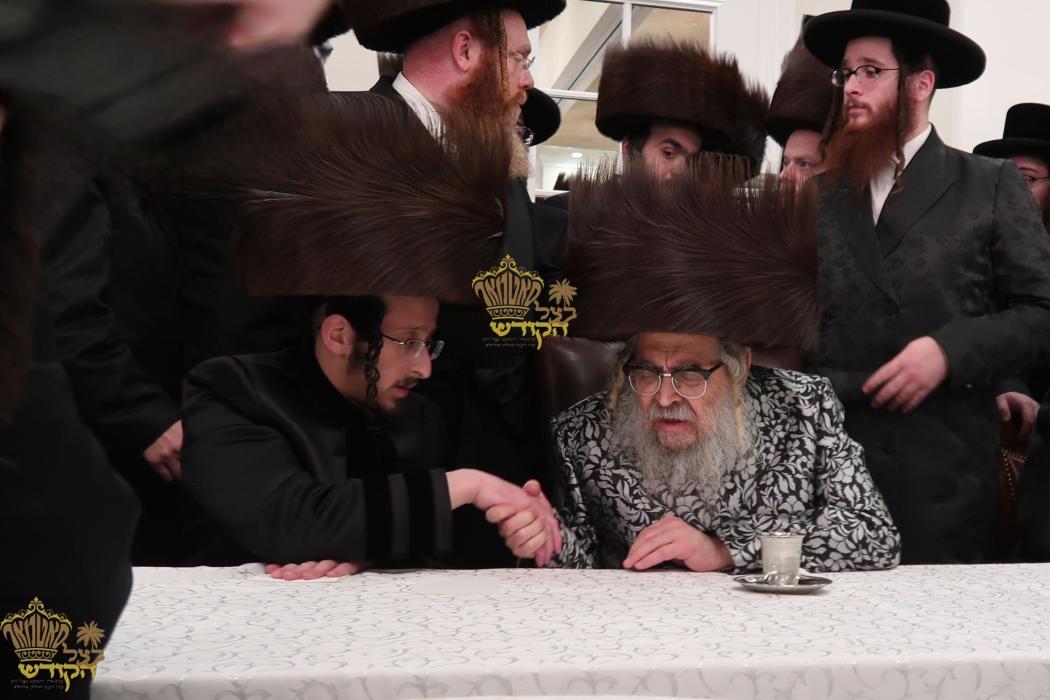 🌴בצל הקודש🌴
רבינו שליט"א ביים שמחת החתונה פון נכד 