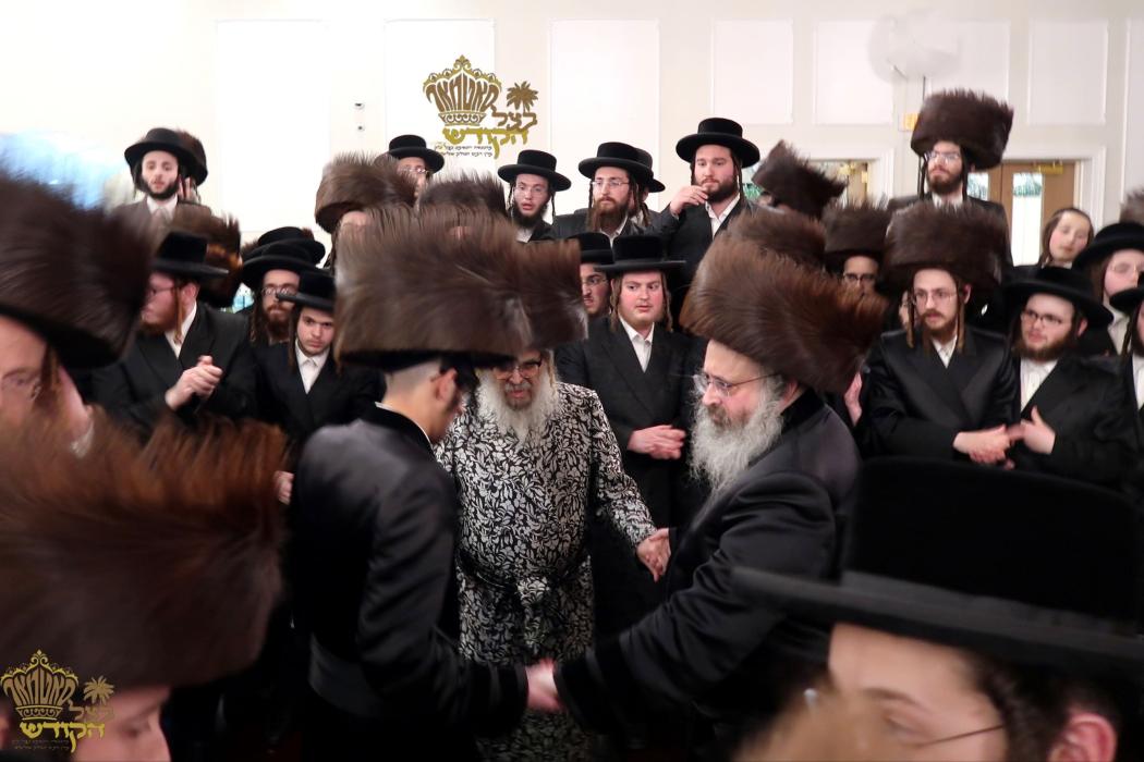 🌴בצל הקודש🌴
רבינו שליט"א ביים שמחת החתונה פון נכד 