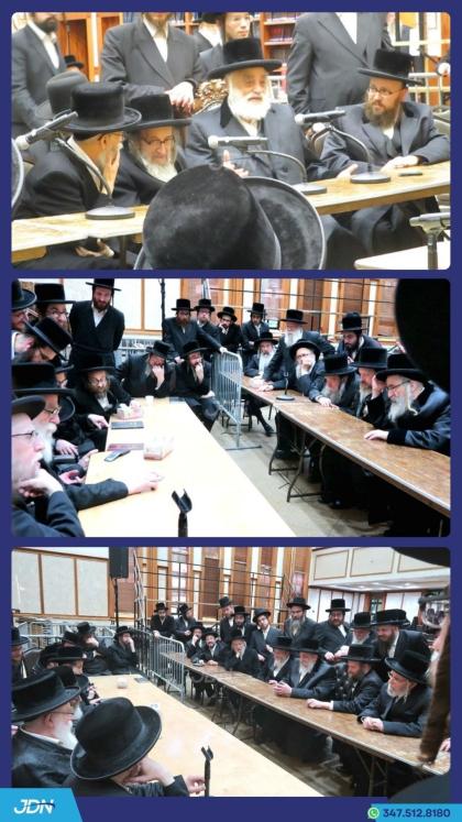 ניחום אבלים ביי האחים האדמורי"ם מראחמיסטריווקא שלי
