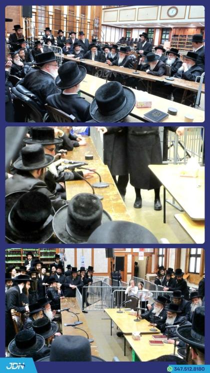 ניחום אבלים ביי האחים האדמורי"ם מראחמיסטריווקא שלי