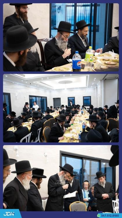 יארצייט סעודה פון הגה"צ אבד"ק אמונת ישראל זצ"ל, אי