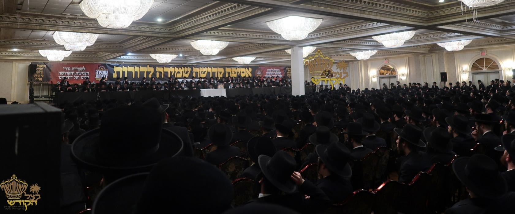 🌴בצל הקודש🌴
רבינו שליט"א ביים מעמד אדיר אסיפה 'שמי