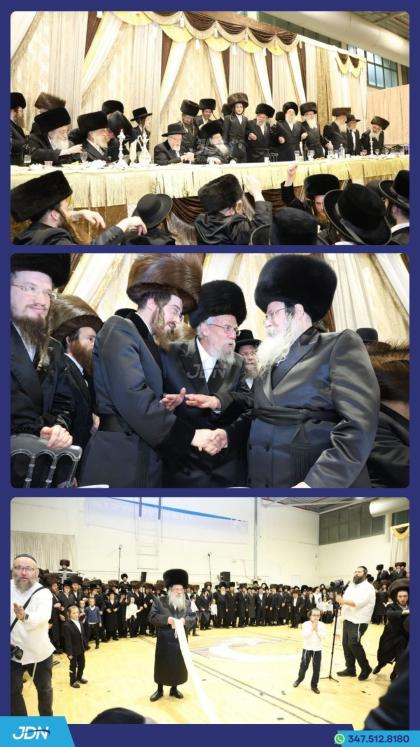שמחת החתונה פון אן אייניקל פון האדמו"ר מטאלנא.