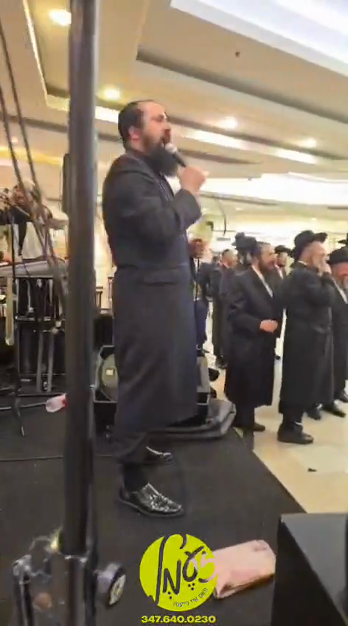 ווידעא: נאך די היינטיגע עצרת מחאה דורך חסידי גור, 
