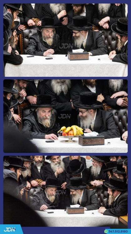 האדמו"ר מראחמיסטריווקא באזוכט ביי האדמו"ר מראחמיסט