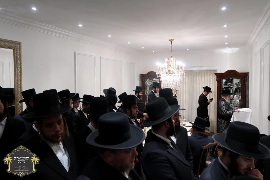 ביקור קודש פון כ''ק רבינו הגה''ק שליט''א בקרב קהלת