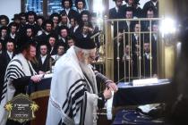 כ''ק רבינו הגה''ק שליט''א בײם אנטוהן די תפילין דרב