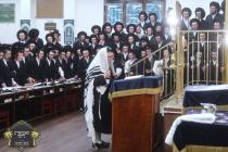 כ''ק רבינו הגה''ק שליט''א בײם אנטוהן די תפילין דרב