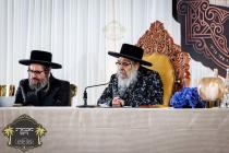 כ''ק רבינו הגה''ק שליט"א ביים מעמד 'בנוי לתלפיות' 