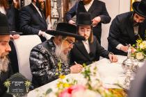 ביקור קודש פון כ''ק רבינו הגה''ק שליט''א בקרב קהלת