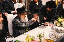 ביקור קודש פון כ''ק רבינו הגה''ק שליט''א בקרב קהלת