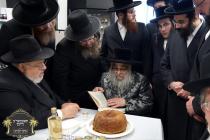 ביקור קודש פון כ''ק רבינו הגה''ק שליט''א בקרב קהלת