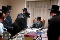 האדמו"ר מדעעש קר"י שליט''א בקו''פ אצל כ''ק רבינו ה