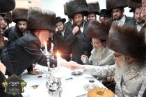 כ''ק רבינו הגה''ק שליט''א אויף א ביקור גומלין ביי 