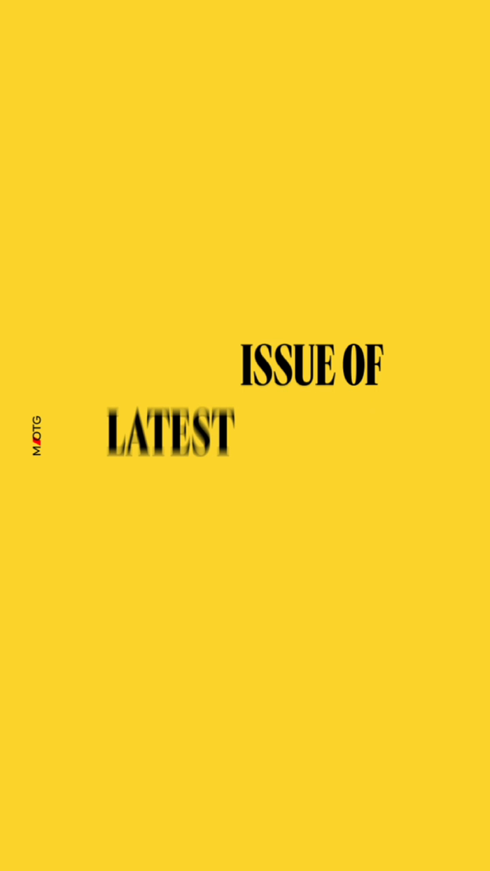 Have you picked up the latest issue of the First l