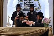 בילדער פונעם סעודה לכבודה של תורה לכבוד סיום מסכת 
