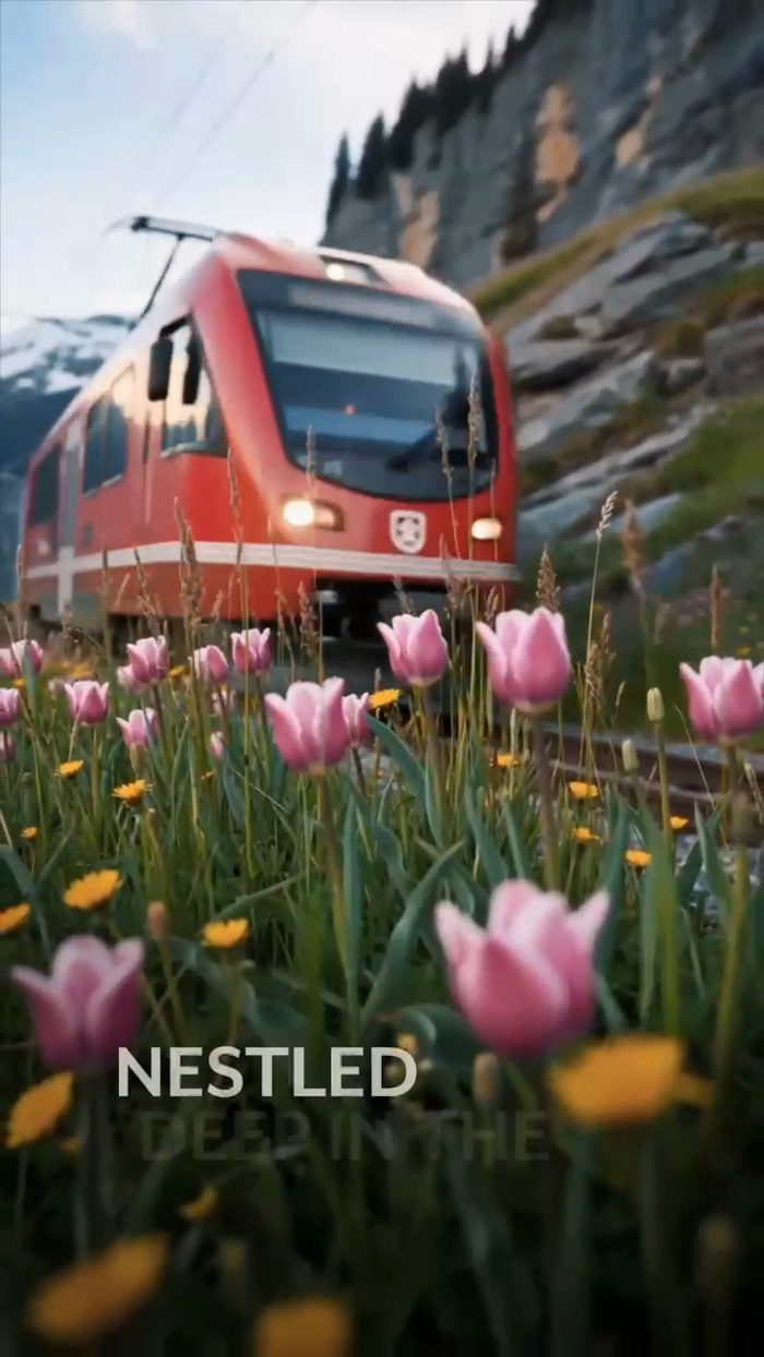 This Summer...
*Try the Swiss Alps.*

🌞Breathtakin