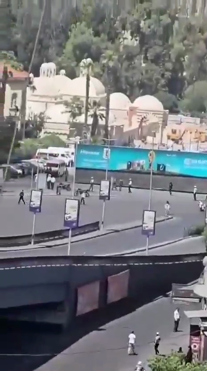 א סעריע אויפרייסן האבן זיך געהערט אין דמשק, סיריע,