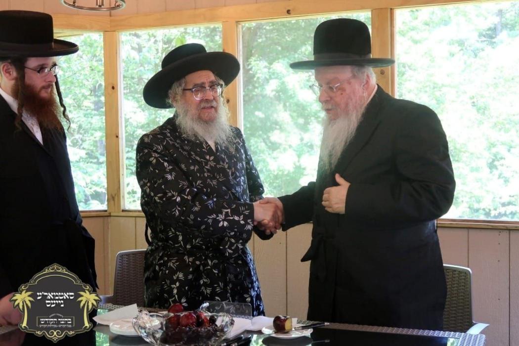 האדמו"ר מבאסטאן שליט''א בביקור בקו''פ אצל כ''ק רבי