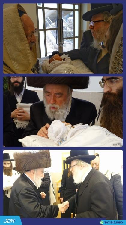 שמחת הברית פון א אור אייניקל ביי הגה"צ רבי יצחק מש