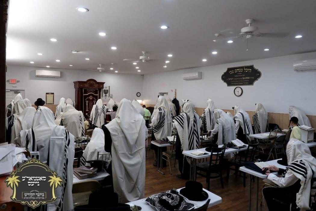כ''ק רבינו הגה''ק שליט''א בעיר הנופש בעטלעהעם ניו 