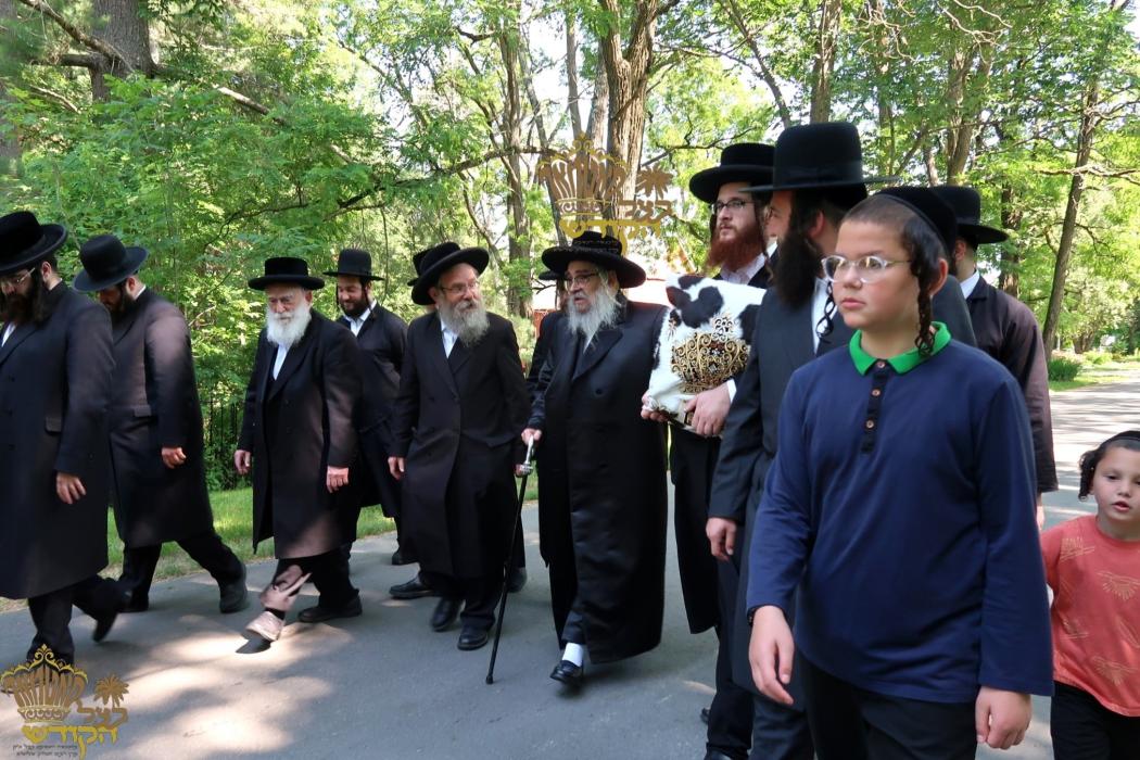 🌴בצל הקודש🌴
רבינו שליט"א במקום הנופש אין בעטלעהעם 