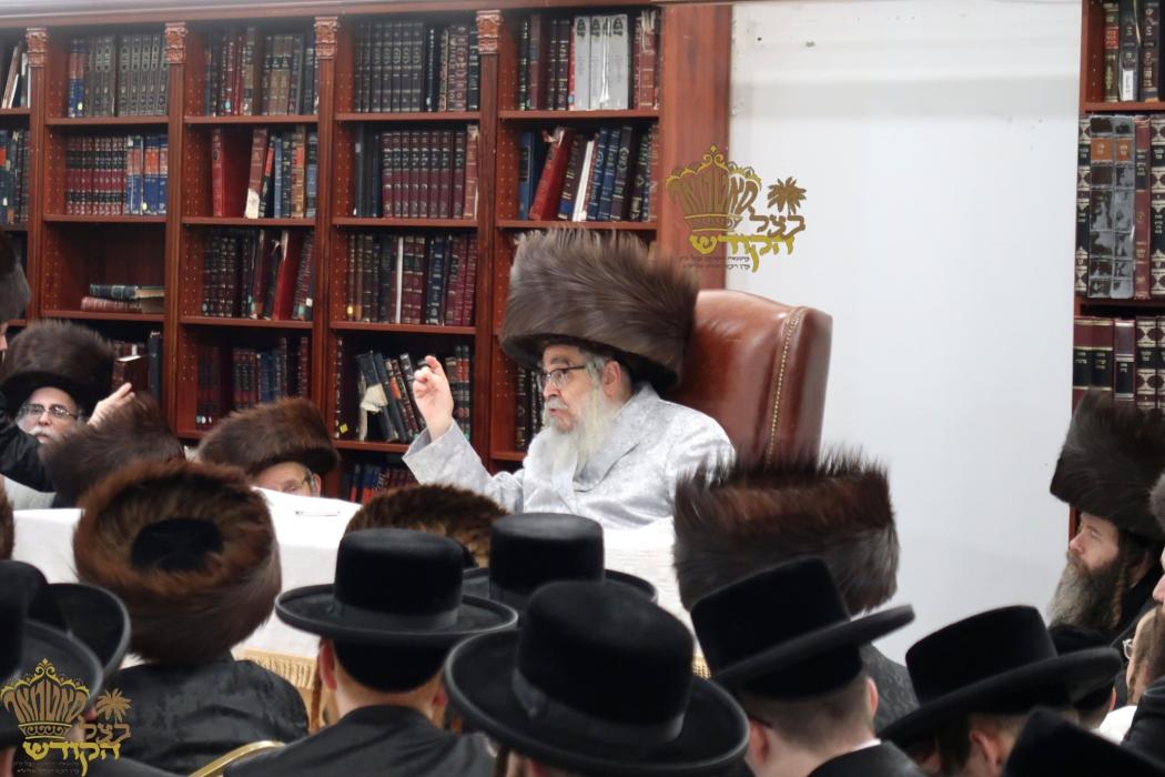 🌴בצל הקודש🌴 
רבינו שליט"א ביים סעודת מלוה מלכה לרג