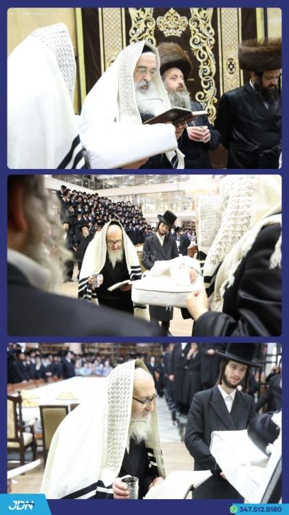שמחת הברית פון א אור אייניקל ביי האדמו"ר מדושינסקי