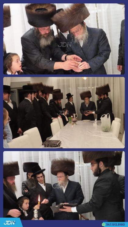 האדמו"ר מערלוי ביי הבדלה מוצאי שבת אין עיה"ק צפת