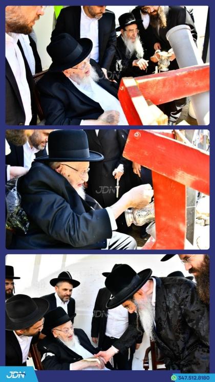 ראש הישיבה הגאון הגדול רבי מאיר צבי בערגמאן, ביי א