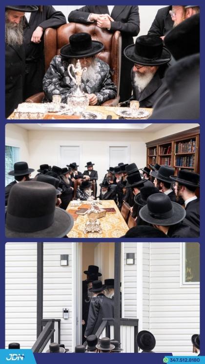 האדמו"ר מראחמיסטריווקא באזוכט ביי האדמו"ר מסאטמאר 